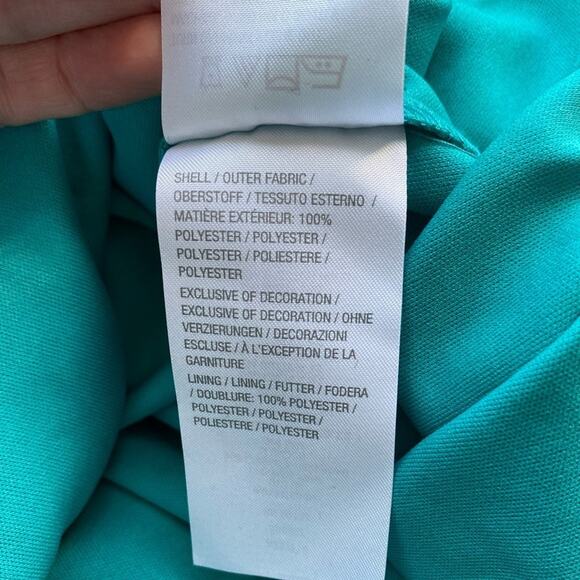 Bob Mackie NWT Embroidered Metallic Ribbed Sheer Blouse Womens 28W Plus Art Chic - Picture 11 of 11